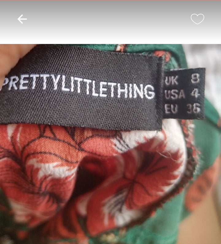 Image of Prettylittlething dress
