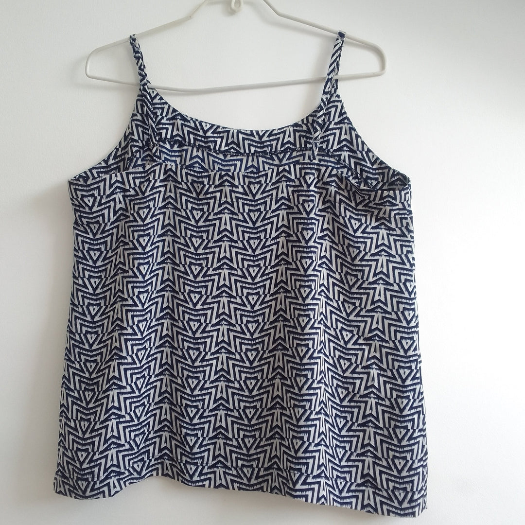 Image of Poetry Blue stripe camisole