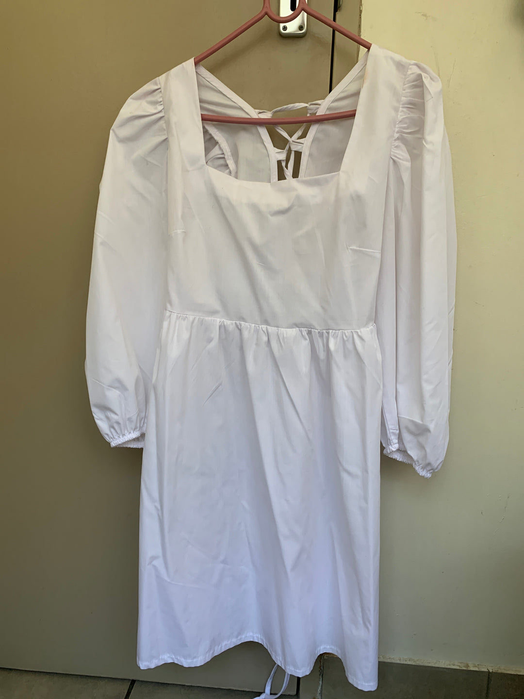 Image of white dress