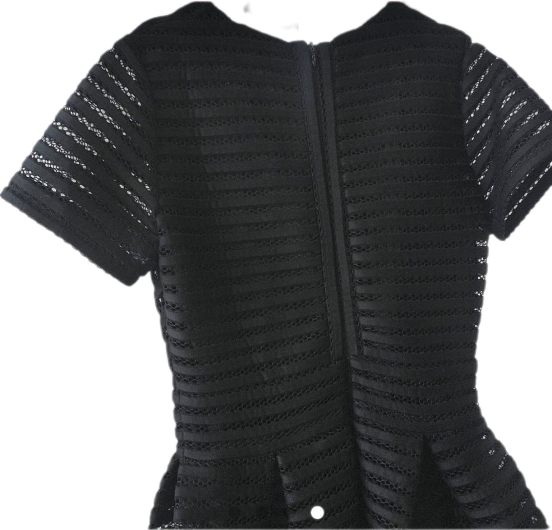 Image of Black mesh dress
