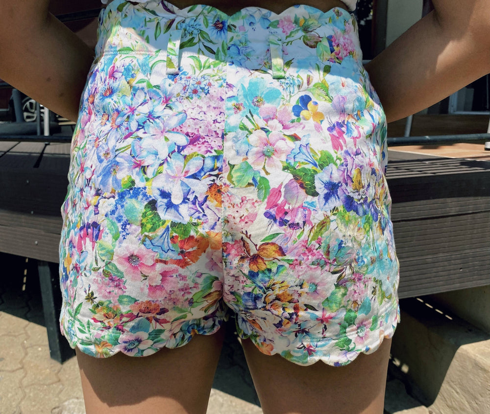 Image of Floral Print Shorts