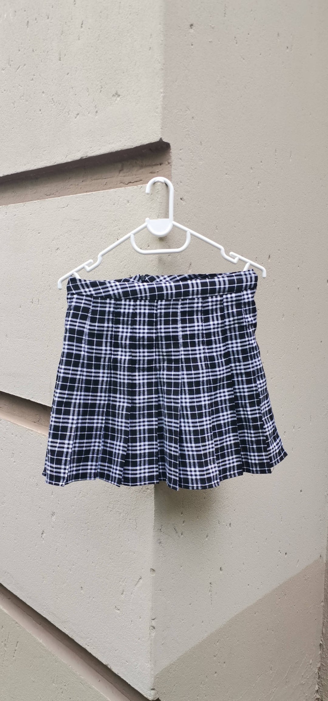 Image of Black & White Mini Skirt