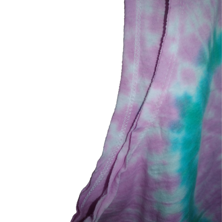 Image of Women'S Sleeveless Tie Dye Crop Top