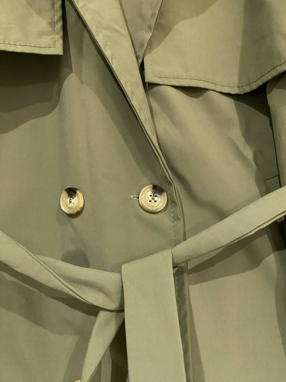 Image of Olive Short Trench