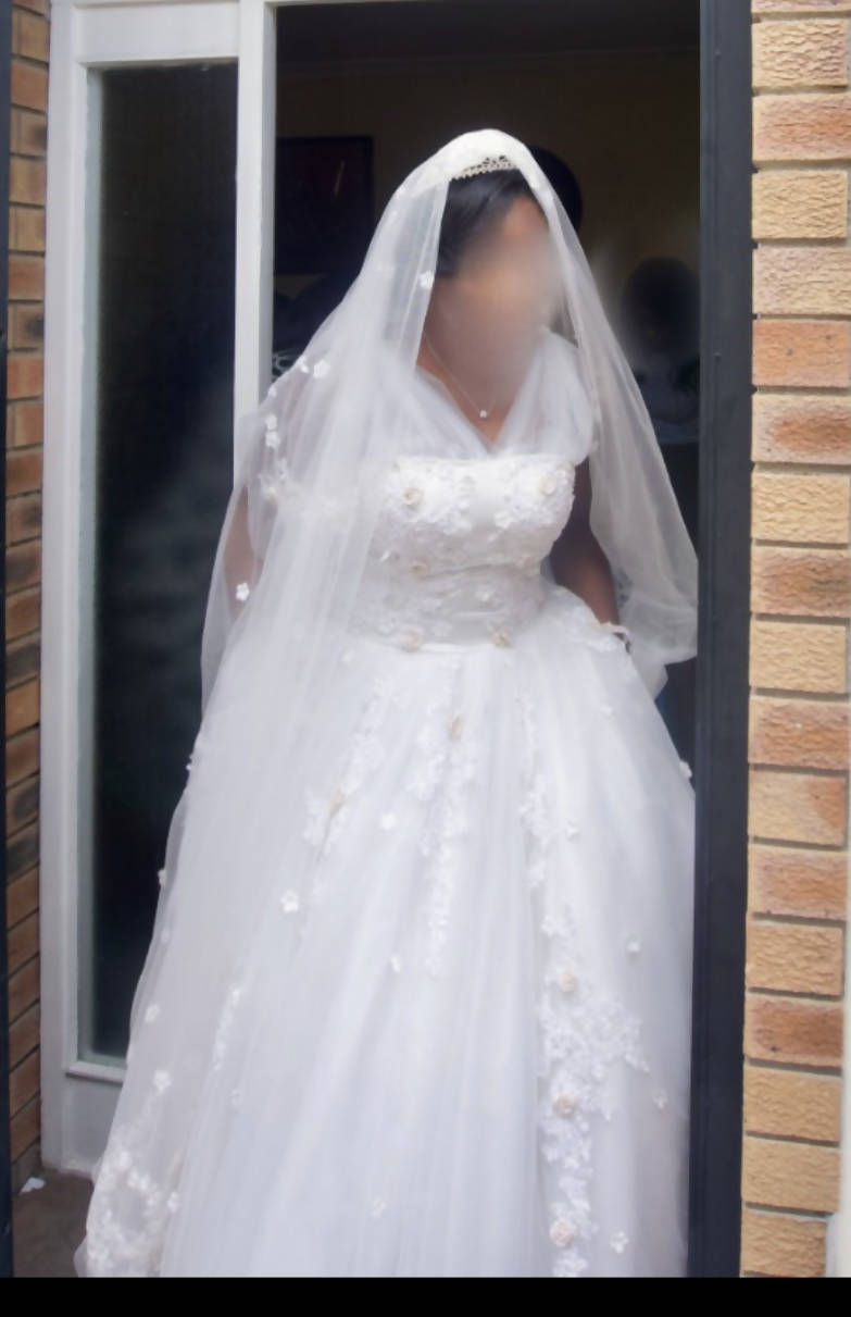 Image of Strapless Wedding Dress