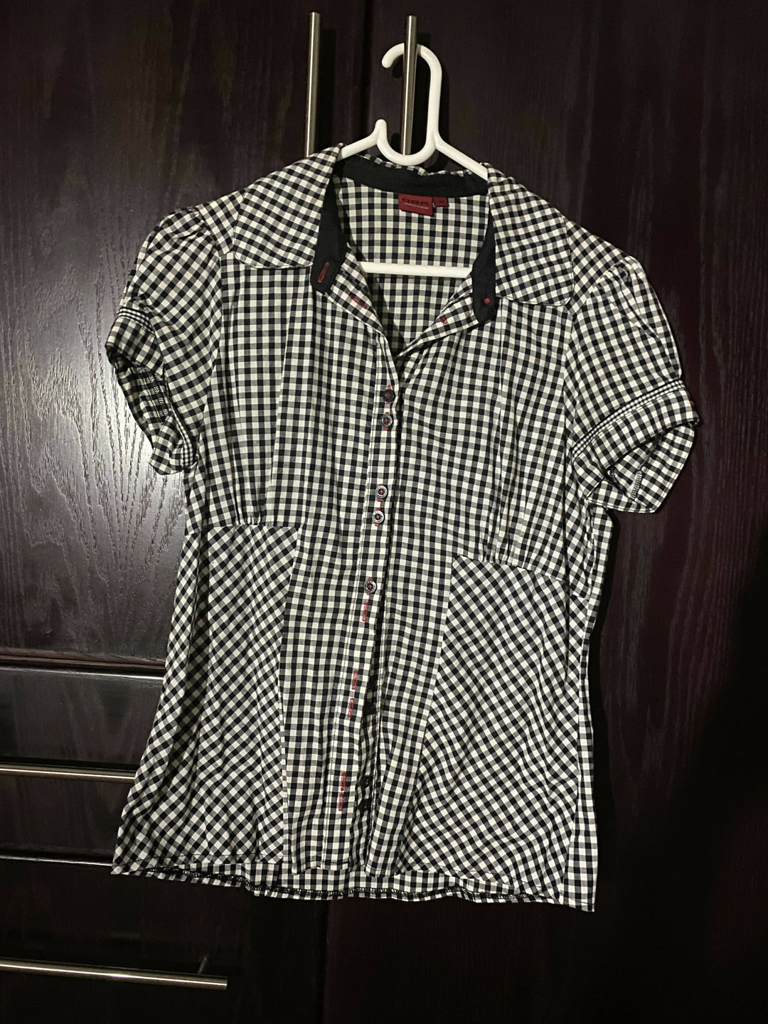 Image of Outback Red Black Check Top