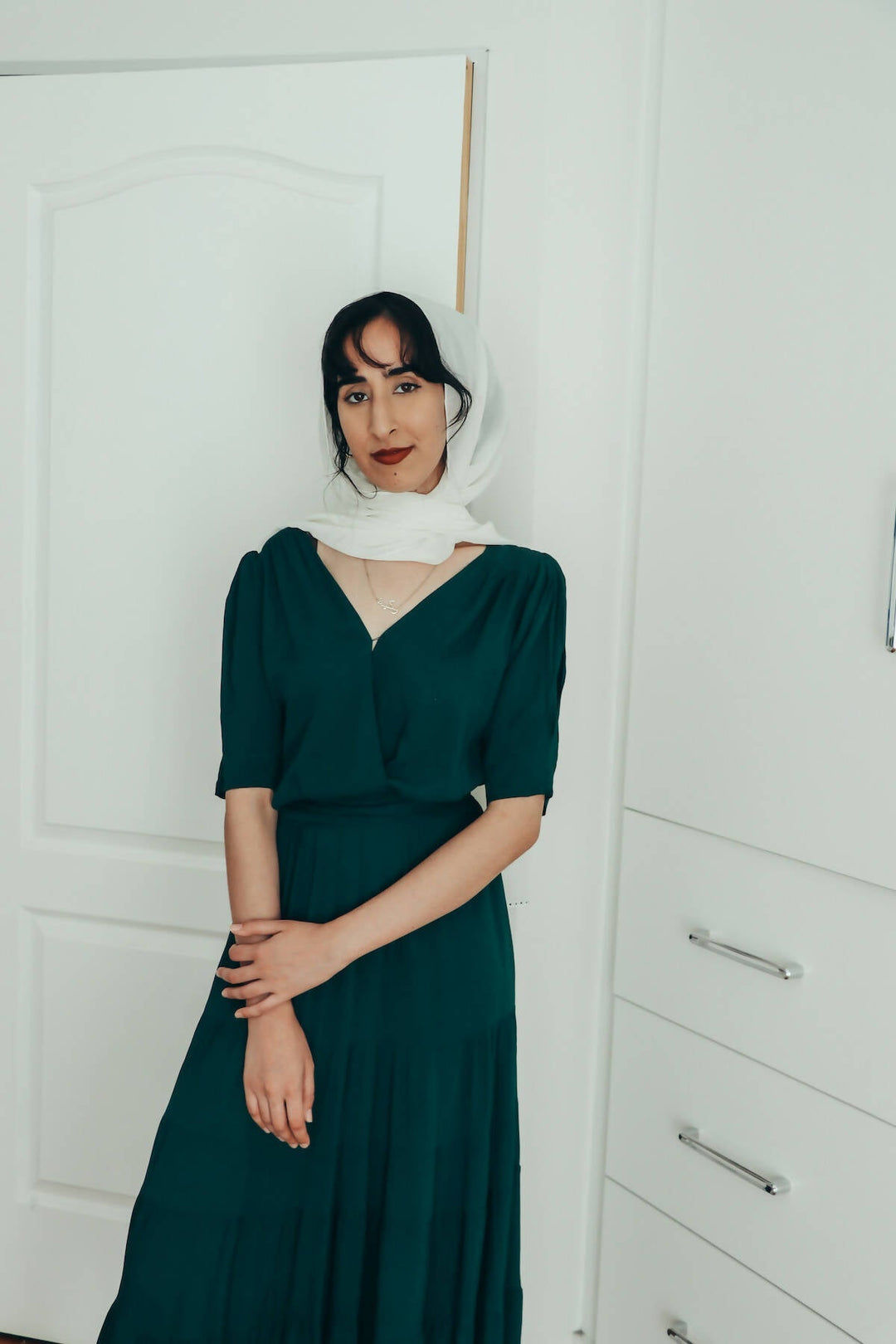 Forever New Emerald Green Dress WISI-Oi Forever New Emerald Green Dress WISI-Oi