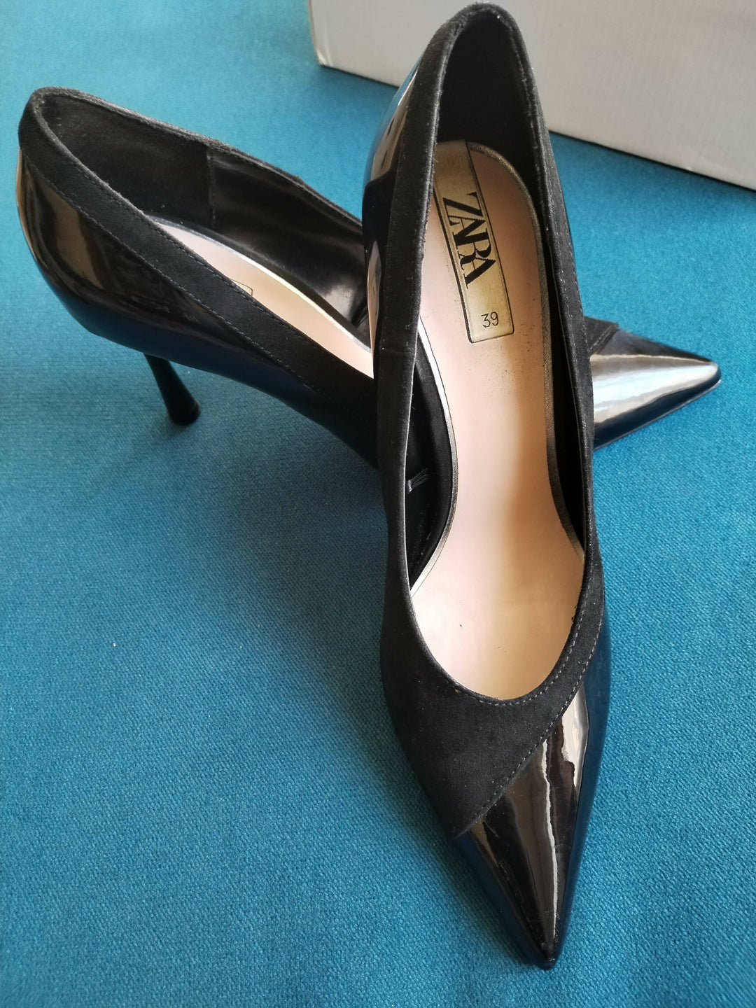 Image of Black Heels From Zara
