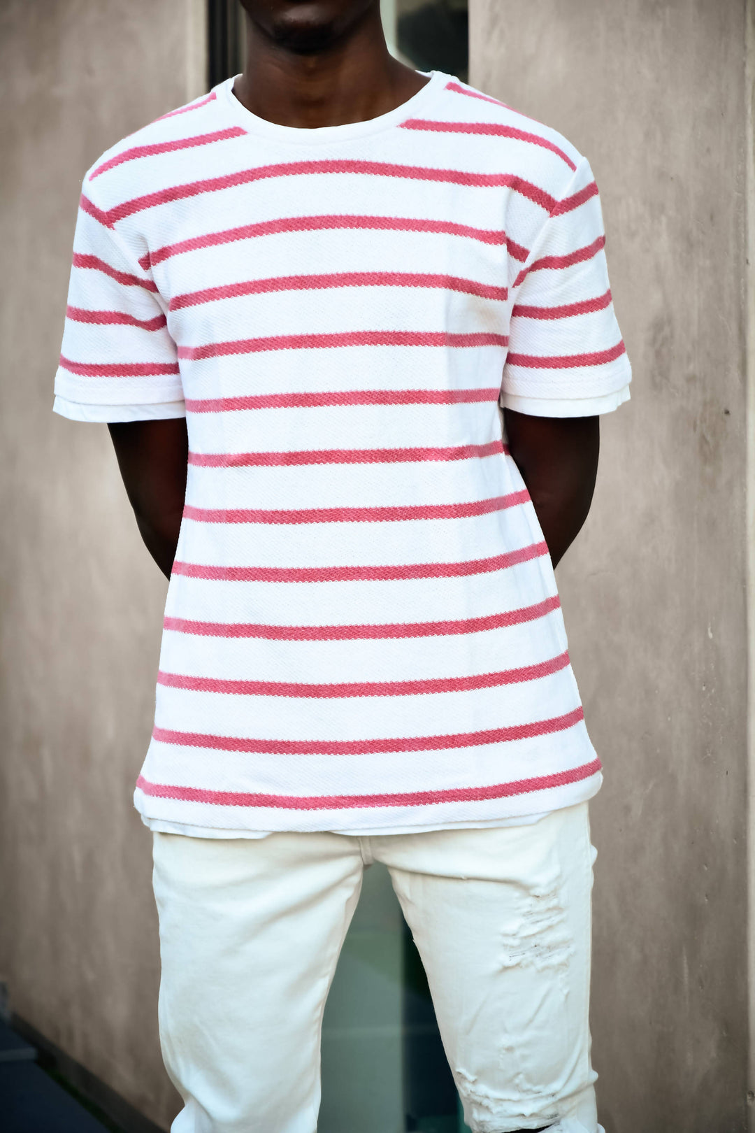 Image of Zara Striped T-Shirt