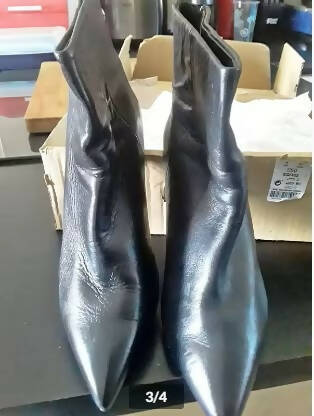 Image of Black Leather Boots