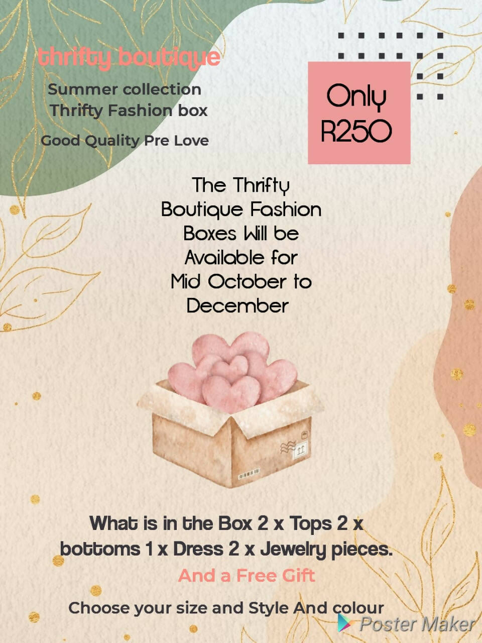 Image of Thrifty Boutique Fashion Box Summer Collection
